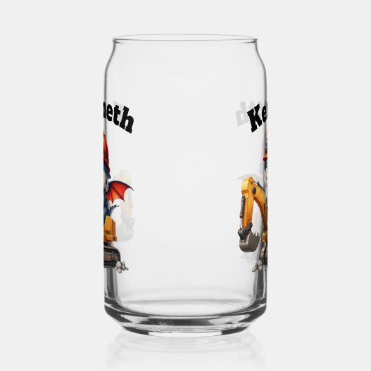 Joyeux bébé dragons sur le chantier de constructio (Droite)