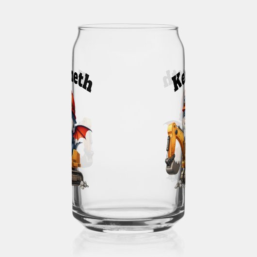 Joyeux bébé dragons sur le chantier de constructio (Gauche)