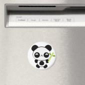 Joyeux bébé Panda Magnet (In Situ (Lave-vaisselle))