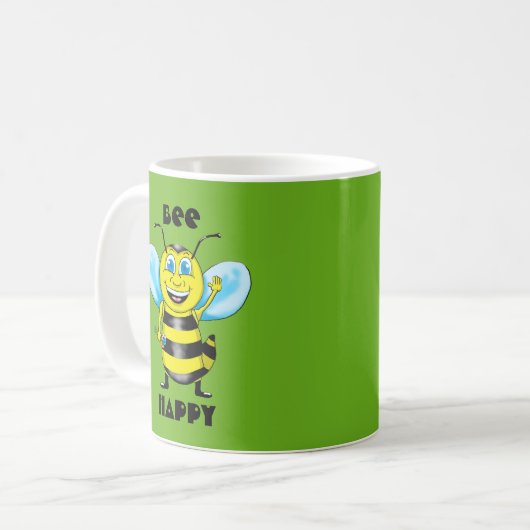 Joyeux Bee Mug (Devant gauche)