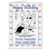 Joyeux Birthday Pub Landlord (Devant)