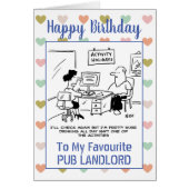 Joyeux Birthday Pub Landlord (Devant)