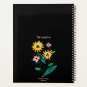 Joyeux Boho Flowers Wild Spirit Citation Journal (Dos)