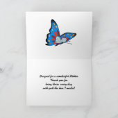 Joyeux Bouquet de la Fête des Mères Carte de voeux (Intérieur)