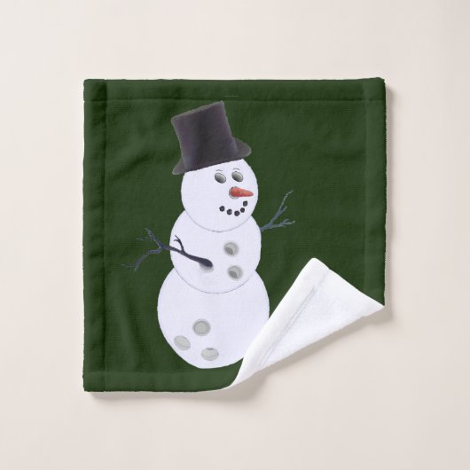 Joyeux Bowlidays Bowling Amateurs Noël (Gant de toilette)