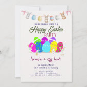 Joyeux Brunch de Pâques et invitation à la chasse  (Devant)