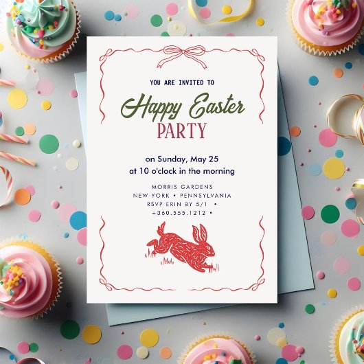 Joyeux Brunch de Pâques et invitation à la chasse