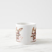Joyeux Bunny Espresso Mug (Devant)