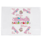 Joyeux Cadeau Anniversaire Sac Célébrer rose (Dos)