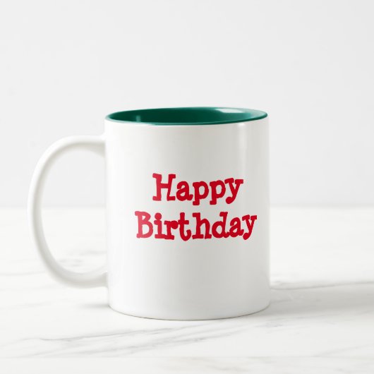 Joyeux cadeau d'anniversaire Café Mug amis né (Gauche)