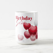 "Joyeux cadeau d'anniversaire coloré Mug joyeux po (Centre)