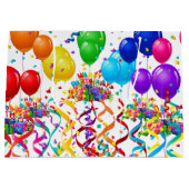 Joyeux cadeau d'anniversaire Sac Confetti Ballons (Devant)