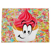 Joyeux cadeau d'anniversaire Sac Cupcake (Devant)