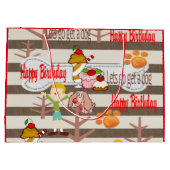 Joyeux Cadeau d'anniversaire Sac Laissons aller ch (Dos)