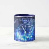 Joyeux cadeau de la nouvelle année Mugs 2025 (Centre)