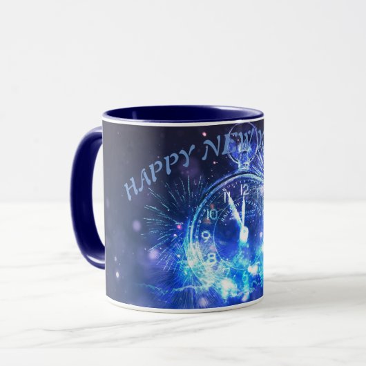 Joyeux cadeau de la nouvelle année Mugs 2025 (Devant gauche)
