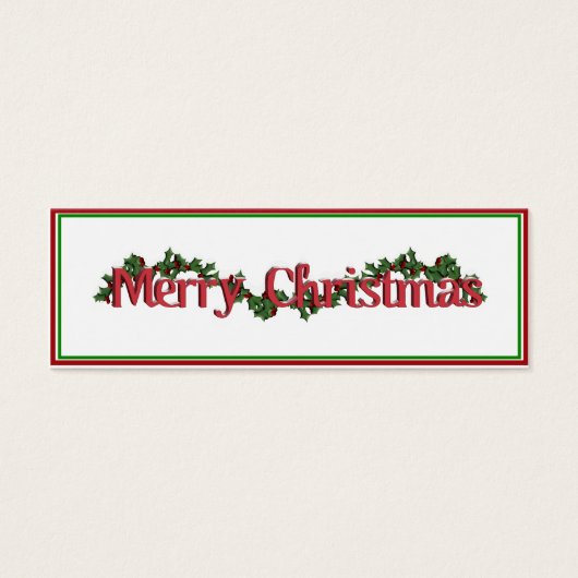 Joyeux cadeau de Noël (Devant)