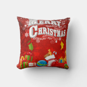 Joyeux cadeau de Noël Coussin