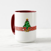 Joyeux cadeau de Noël Mug (Devant gauche)