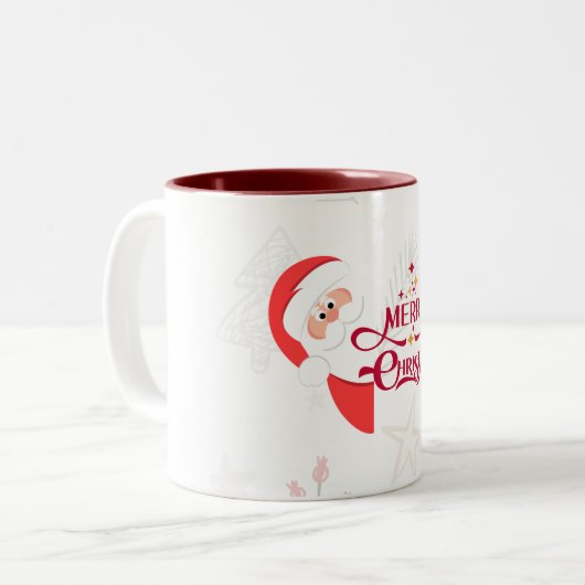 Joyeux cadeau de Noël Mug (Devant gauche)