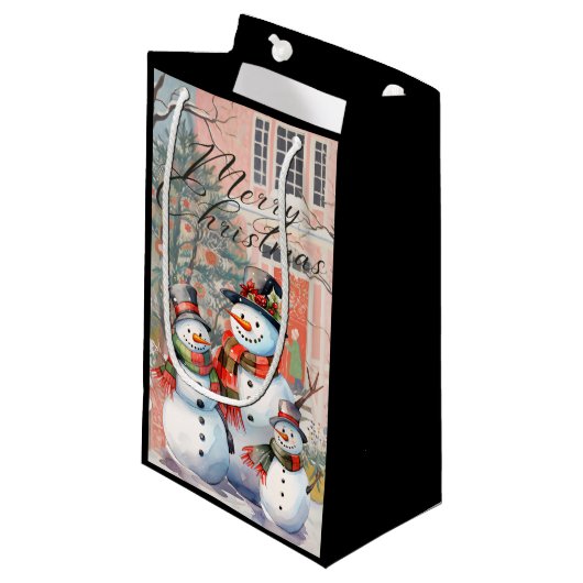 Joyeux cadeau de Noël sac (Devant Angle)