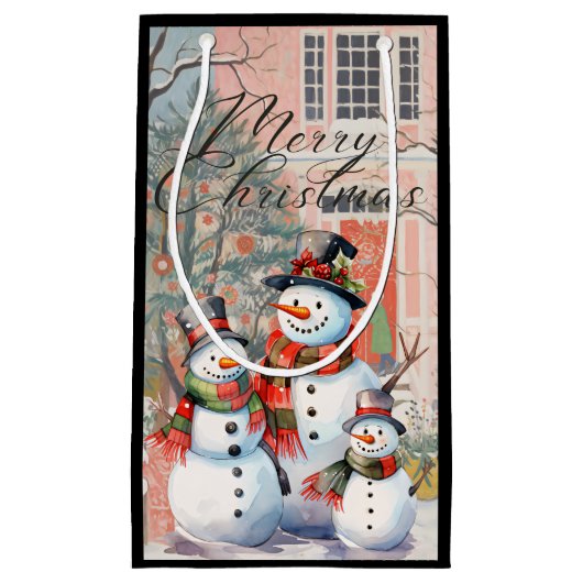 Joyeux cadeau de Noël sac (Devant)