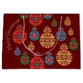 Joyeux cadeau de Noël sac (Devant)