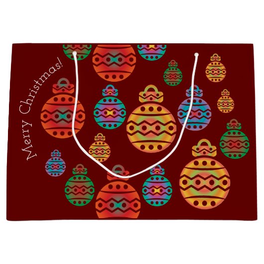 Joyeux cadeau de Noël sac (Devant)