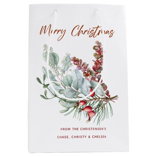 Joyeux cadeau de Noël sac (Devant)