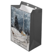 Joyeux cadeau de Noël sac (Devant Angle)