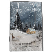 Joyeux cadeau de Noël sac (Devant)