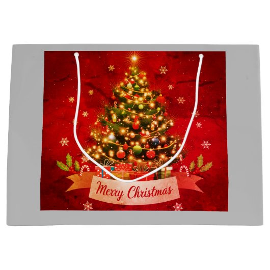 Joyeux cadeau de Noël Sac (Devant)