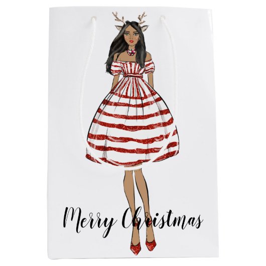 Joyeux cadeau de Noël sac (Devant)