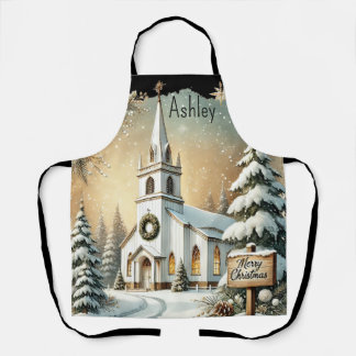Joyeux cadeau de Noël tablier