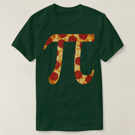 Joyeux cadeau Pi Day Pepperoni Pizza Motif T-shirt (Design devant)