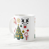 Joyeux cadeaux Christmass | tasses à café (Devant gauche)