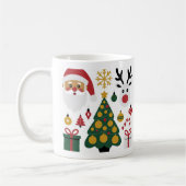 Joyeux cadeaux Christmass | tasses à café (Gauche)