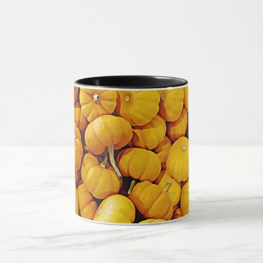 Joyeux café Citrouille Halloween Mug (Centre)