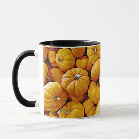 Joyeux café Citrouille Halloween Mug (Gauche)