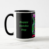 Joyeux café de la journée Gotcha Mug (Gauche)