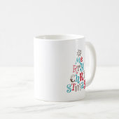 Joyeux café de Noël Mug (Devant droit)