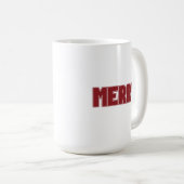 Joyeux café de Noël Mug (Devant droit)