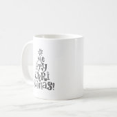 Joyeux café de Noël Mug (Devant gauche)