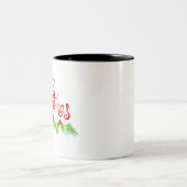 Joyeux café de Noël Mug (Centre)