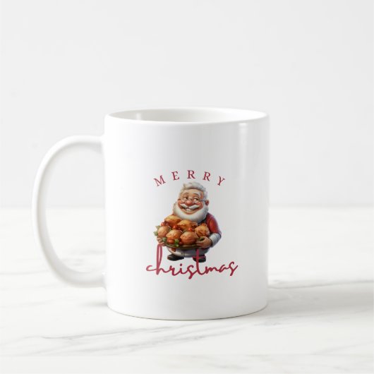 Joyeux café de Noël Mug (Gauche)