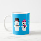 Joyeux café de Noël Mug (Gauche)