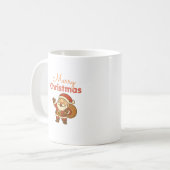 Joyeux café de Noël Mug (Devant gauche)