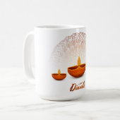Joyeux café Diwali Mug (Devant gauche)