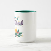Joyeux café Diwali Mug (Centre)