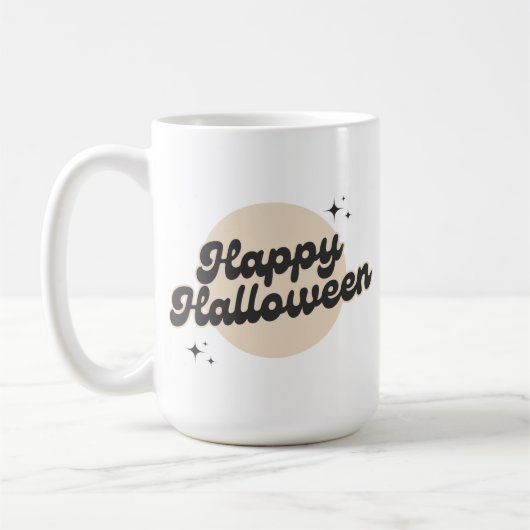 Joyeux café Halloween Mug (Gauche)